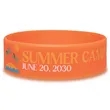 3/4 Inch Full Color Printed Wristbands | https://www.bestnamebadges.com