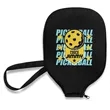 Custom Pickleball Paddle Covers | https://www.bestnamebadges.com