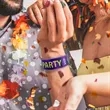 1 Inch Full Color Printed Wristbands | https://www.bestnamebadges.com