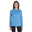 Team 365 Ladies' Zone Performance Hooded T-Shirt | https://www.bestnamebadges.com