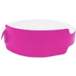 Wide Vinyl Wristbands | https://www.bestnamebadges.com