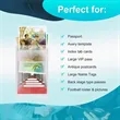 Vertical 6 X 4 Inch Badge Holder | https://www.bestnamebadges.com