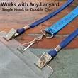 Vertical 6 X 4 Inch Badge Holder | https://www.bestnamebadges.com