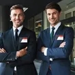 Badge Holder With Pin And Clip | https://www.bestnamebadges.com