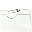 Badge Holder With Pin | https://www.bestnamebadges.com