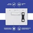 Badge Holder With Magnet | https://www.bestnamebadges.com