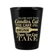 Personalized Black Shot Glasses- 1.75 Oz. | https://www.bestnamebadges.com