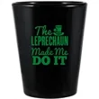 Personalized Black Shot Glasses- 1.75 Oz. | https://www.bestnamebadges.com