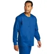 WonderWink Unisex WorkFlex Snap-Front Scrub Jacket | https://www.bestnamebadges.com