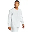 WonderWink Unisex WorkFlex Snap-Front Scrub Jacket | https://www.bestnamebadges.com