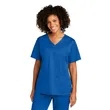 WonderWink Women's WorkFlex Mock Wrap Top | https://www.bestnamebadges.com