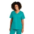 WonderWink Women's WorkFlex Mock Wrap Top | https://www.bestnamebadges.com