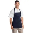 Port Authority Medium-Length Apron With Pouch Pockets. | https://www.bestnamebadges.com