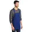 Port Authority Medium-Length Apron With Pouch Pockets. | https://www.bestnamebadges.com