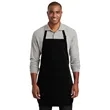 Port Authority Full-Length Two-Pocket Bib Apron. | https://www.bestnamebadges.com