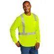 CornerStone ANSI 107 Class 2 Mesh Long Sleeve Tee. | https://www.bestnamebadges.com