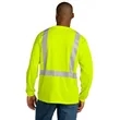 CornerStone ANSI 107 Class 2 Mesh Long Sleeve Tee. | https://www.bestnamebadges.com