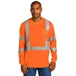 CornerStone ANSI 107 Class 3 Mesh Long Sleeve Tee. | https://www.bestnamebadges.com
