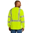 CornerStone ANSI 107 Class 3 Mesh Long Sleeve Tee. | https://www.bestnamebadges.com