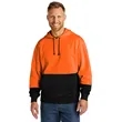 CornerStone Enhanced Visibility Fleece Pullover Hoodie | https://www.bestnamebadges.com