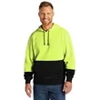 CornerStone Enhanced Visibility Fleece Pullover Hoodie | https://www.bestnamebadges.com
