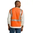 CornerStone ANSI 107 Class 2 Mesh Zippered Vest. | https://www.bestnamebadges.com