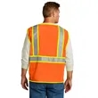CornerStone ANSI 107 Class 2 Surveyor Zippered Two-Tone V... | https://www.bestnamebadges.com