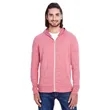 Threadfast Apparel Unisex Triblend Full-Zip Light Hoodie | https://www.bestnamebadges.com