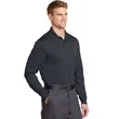CornerStone Select Snag-Proof Long Sleeve Polo. | https://www.bestnamebadges.com