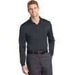 CornerStone Select Snag-Proof Long Sleeve Polo. | https://www.bestnamebadges.com