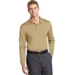 CornerStone Select Snag-Proof Long Sleeve Polo. | https://www.bestnamebadges.com