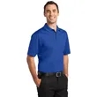 CornerStone Select Snag-Proof Pocket Polo. | https://www.bestnamebadges.com