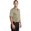 CornerStone Select Snag-Proof Tipped Pocket Polo. | https://www.bestnamebadges.com