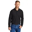 CornerStone Select Lightweight Snag-Proof Long Sleeve Polo | https://www.bestnamebadges.com