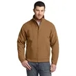 CornerStone Washed Duck Cloth Flannel-Lined Work Jacket. | https://www.bestnamebadges.com