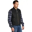CornerStone Washed Duck Cloth Vest. | https://www.bestnamebadges.com