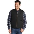 CornerStone Washed Duck Cloth Vest. | https://www.bestnamebadges.com