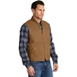 CornerStone Washed Duck Cloth Vest. | https://www.bestnamebadges.com