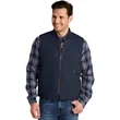 CornerStone Washed Duck Cloth Vest. | https://www.bestnamebadges.com