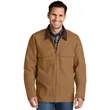 CornerStone Washed Duck Cloth Chore Coat. | https://www.bestnamebadges.com