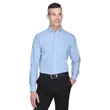 UltraClub Men's Classic Wrinkle-Resistant Long-Sleeve Oxford | https://www.bestnamebadges.com