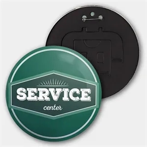 6 Inch Round Custom Buttons