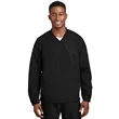 Sport-Tek Sport-Tek V-Neck Raglan Wind Shirt | https://www.bestnamebadges.com