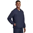 Sport-Tek Sport-Tek V-Neck Raglan Wind Shirt | https://www.bestnamebadges.com