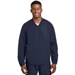 Sport-Tek Sport-Tek V-Neck Raglan Wind Shirt | https://www.bestnamebadges.com