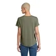 AllMade Women's Relaxed Tri-Blend Scoop Neck Tee | https://www.bestnamebadges.com