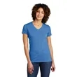 AllMade Women's Tri-Blend V-Neck Tee | https://www.bestnamebadges.com