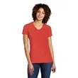 AllMade Women's Tri-Blend V-Neck Tee | https://www.bestnamebadges.com