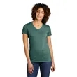 AllMade Women's Tri-Blend V-Neck Tee | https://www.bestnamebadges.com