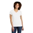 AllMade Women's Tri-Blend V-Neck Tee | https://www.bestnamebadges.com